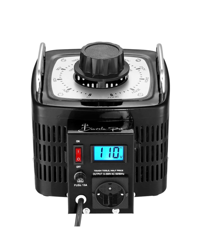 Regolatore di Tensione Variabile 3000VA 0-300V | Diavola Pro