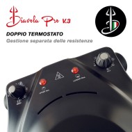 Four à pizza électrique Diavola Pro V3.0 – 500°C en 20 min, Made in Italy