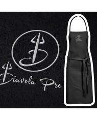 Diavola Pro Kitchen Apron with Embroidery – 100% Cotton