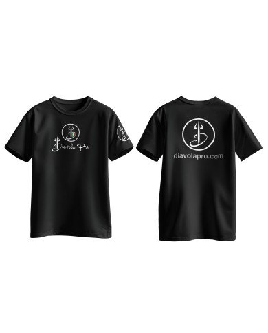 Maglietta Diavola Pro con ricamo 100 cotone