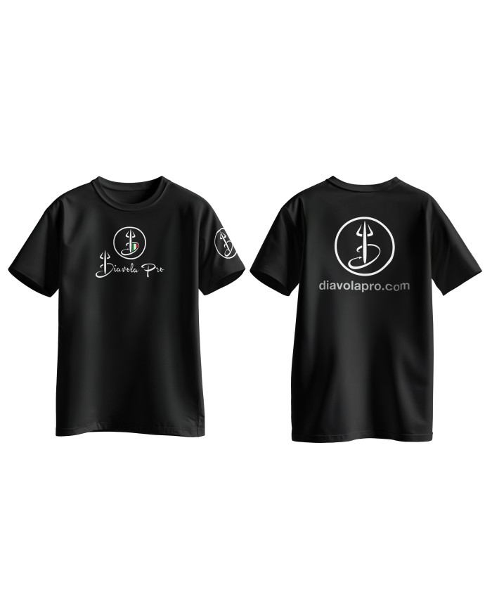 T-shirt Diavola Pro avec broderie – 100 % coton