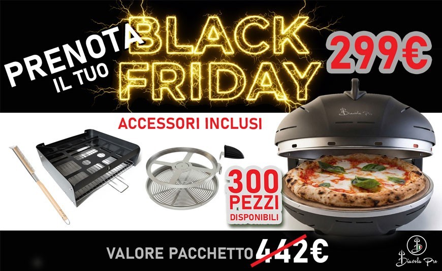Black Friday Pack 2026: la promo che porta la pizza a un altro livello